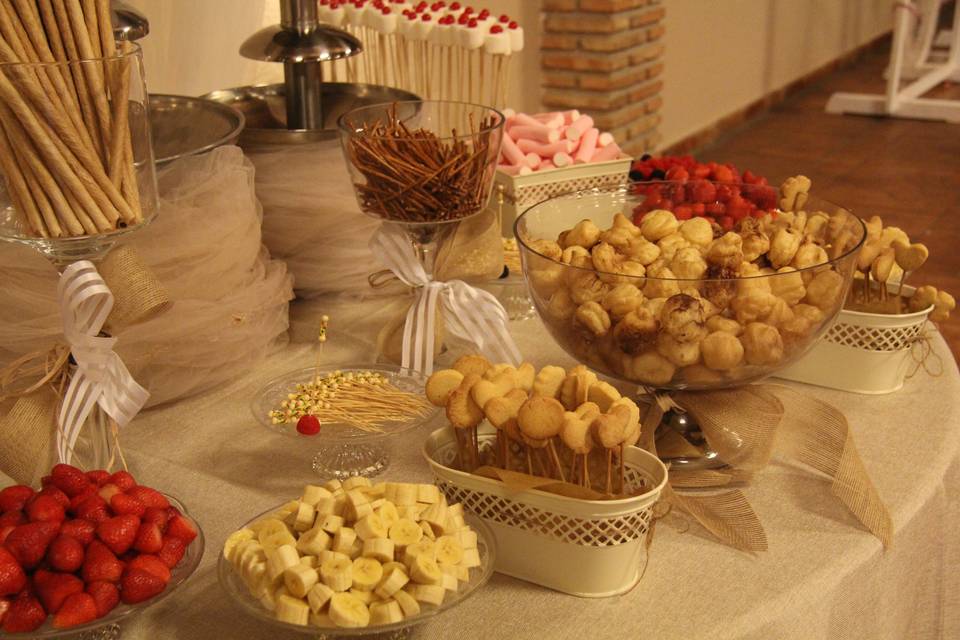 Dulces para los invitados