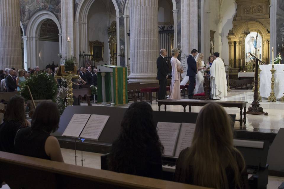 Boda en la catedral