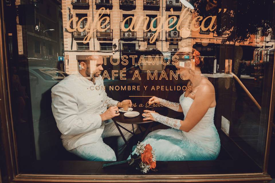 Novios cafeteros