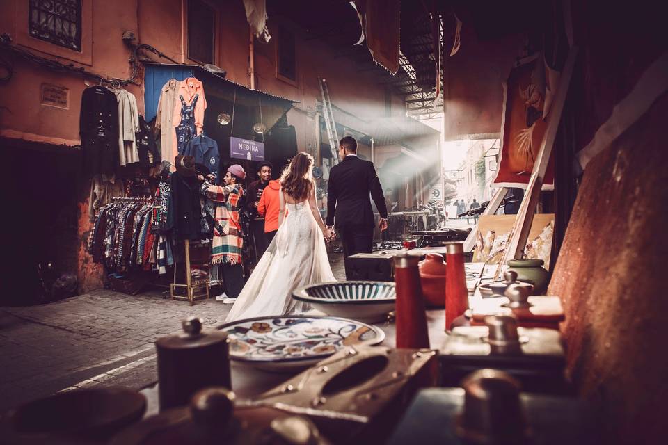 Trash the dress en Marruecos