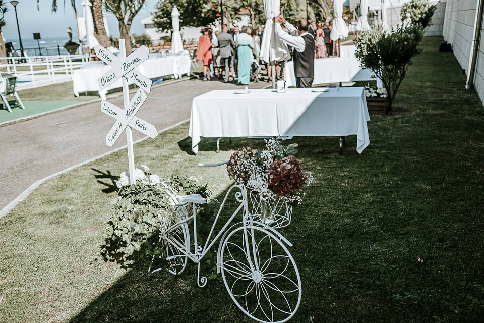 Boda en el jardín