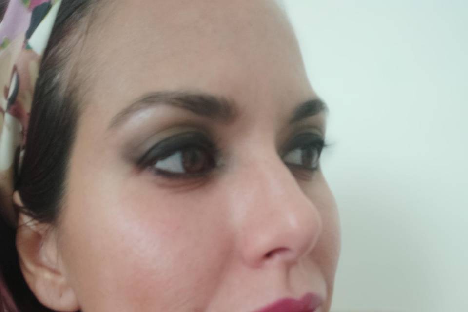 Maquillaje ahumado