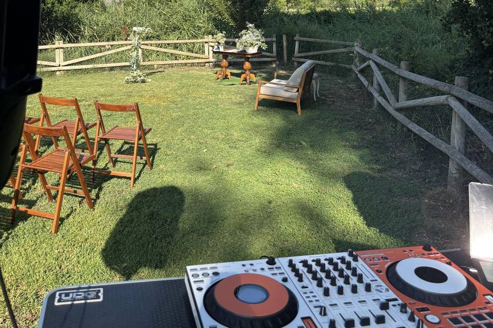 Set up Ceremonia