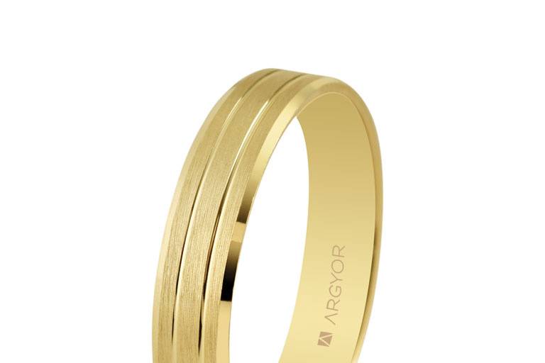 Pulsera de novia de oro blanco