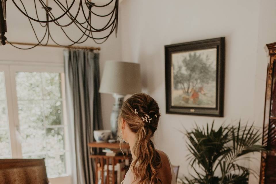 Novia sencilla