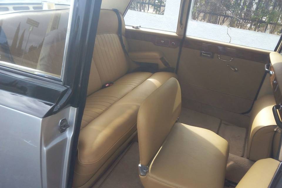 Interior Dailmer limousine