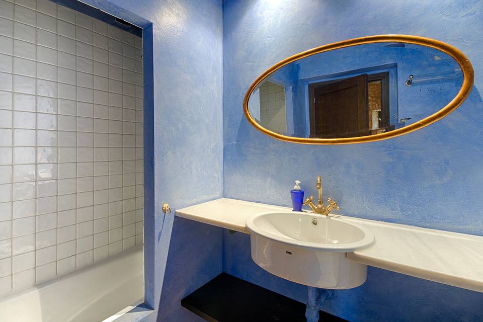 Baño para habitación doble