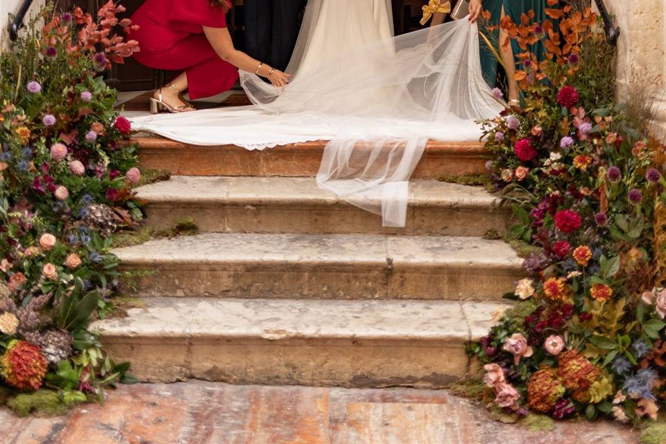 Entrada iglesia de la Concepci