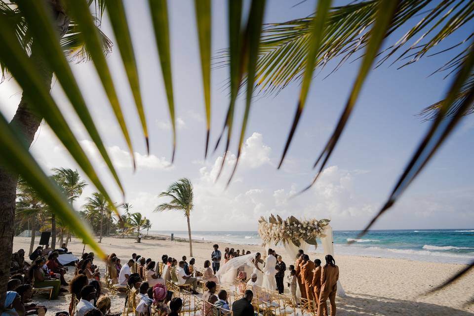 Las ceremonias en la playa