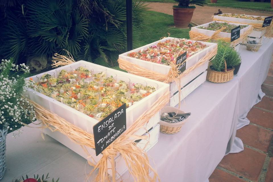 Buffet de ensaladas