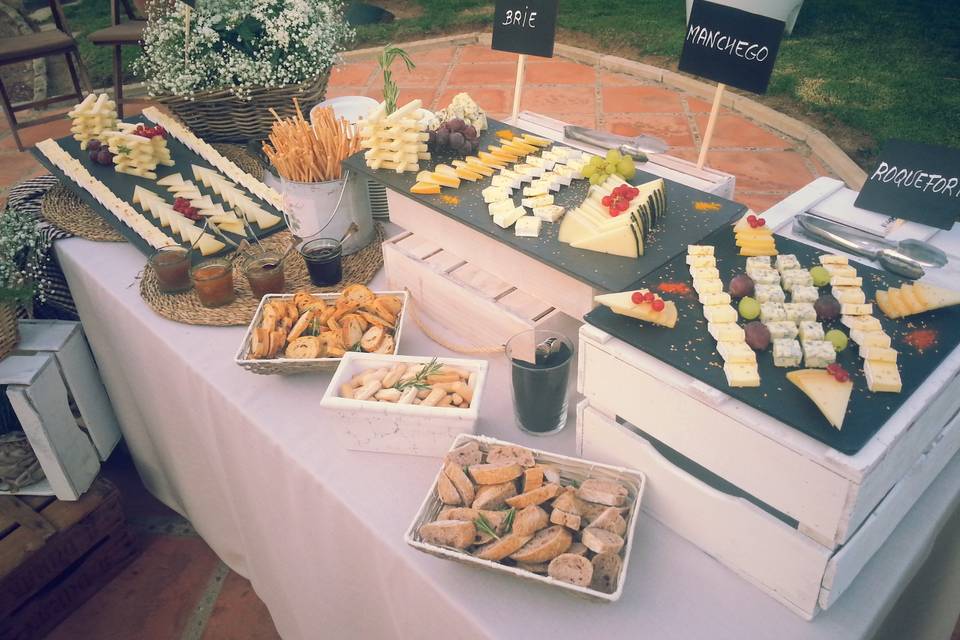 Buffet de quesos