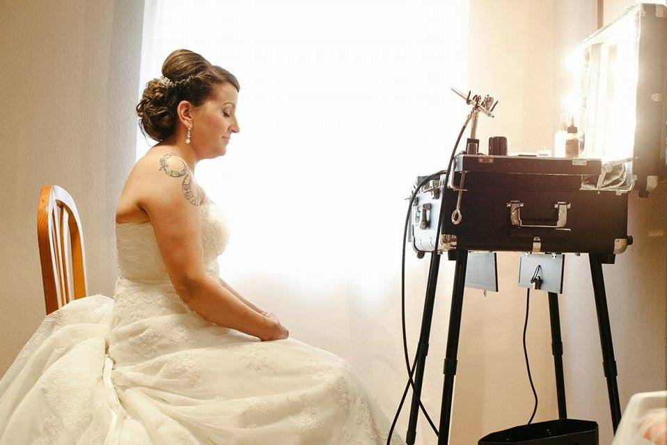 Maquillaje y peluquería de novia