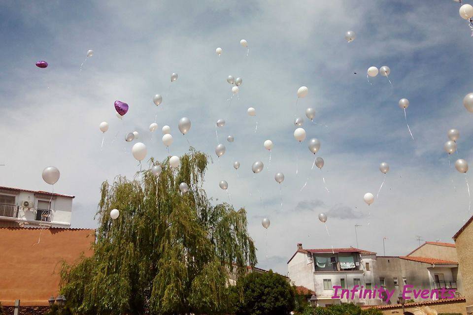 Suelta de globos