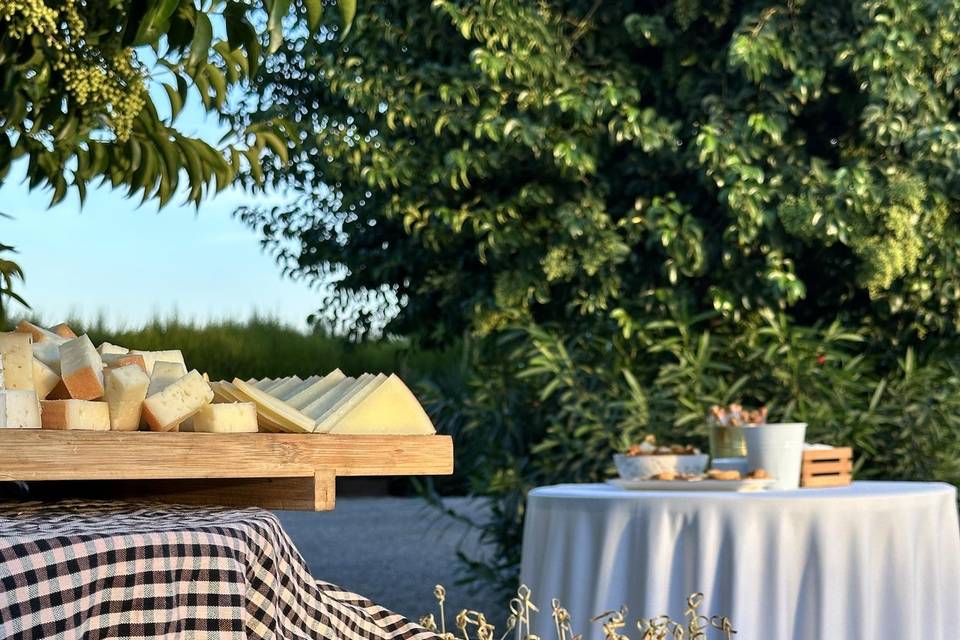 Buffet quesos