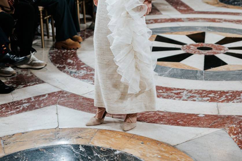 Vestido de novia a medida