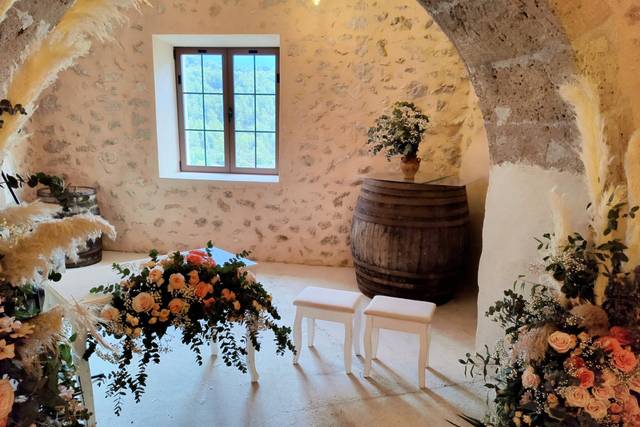 Ceremonia en interior