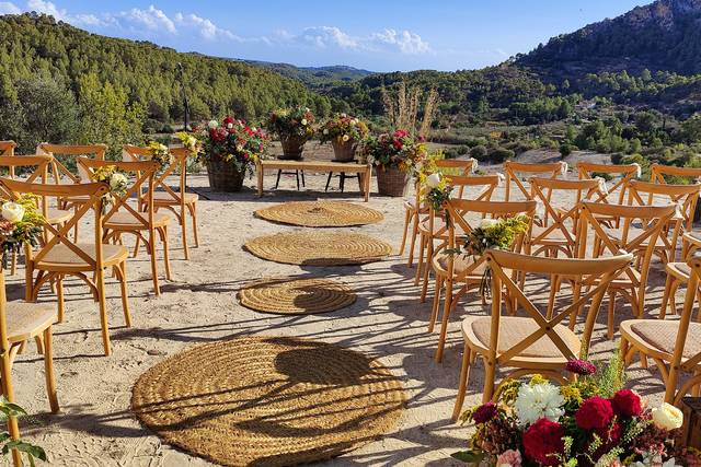 Ceremonia con vistas