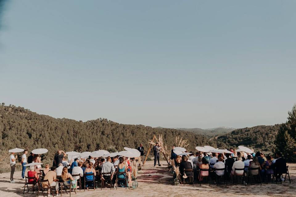 Banquete en la Carrera.