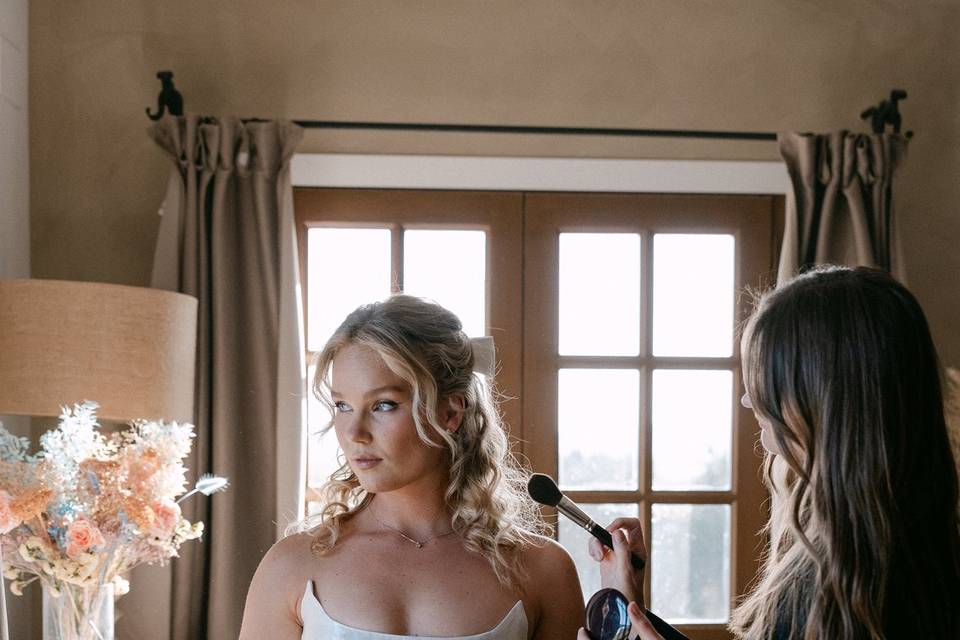Novia maquillaje