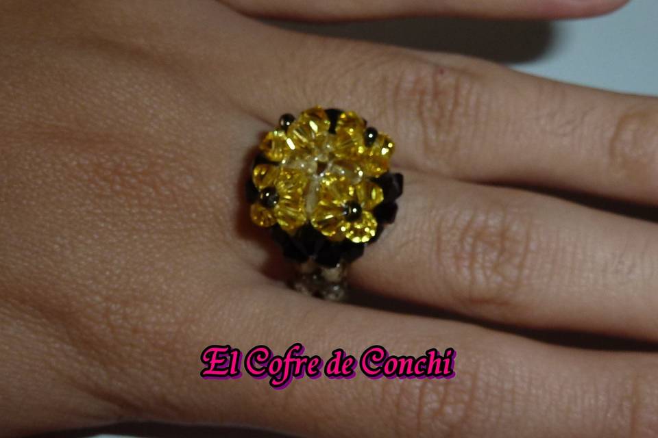 Anillo 4 Flores