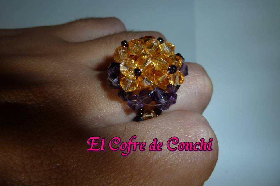 Anillo 4 Flores