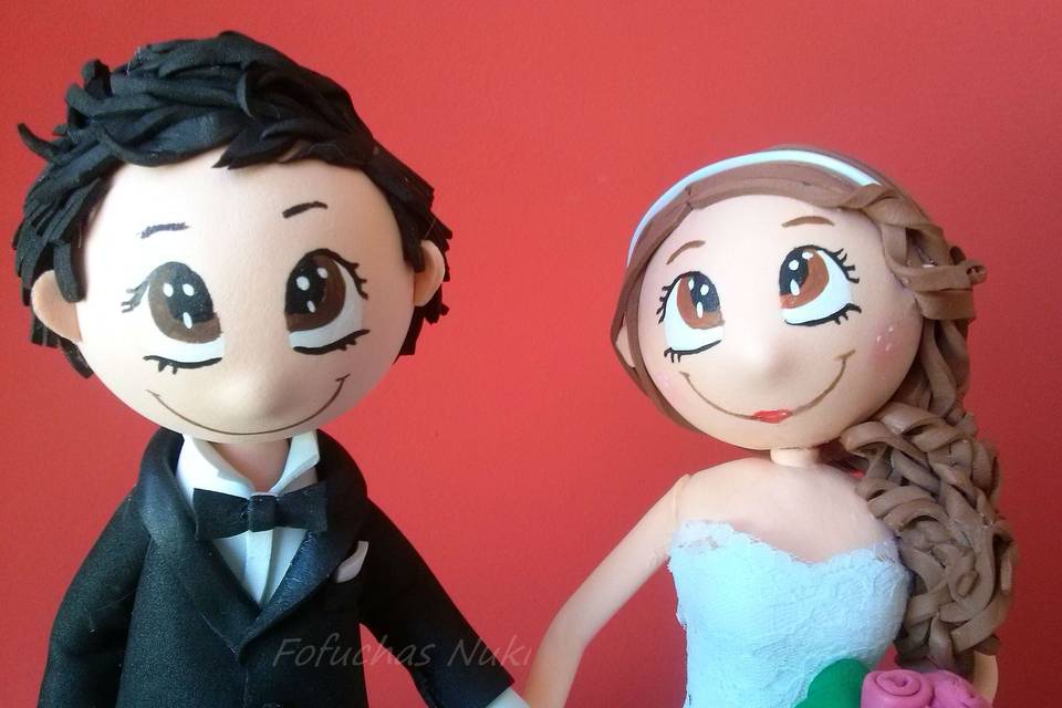 Fofuchos Novios personalizados