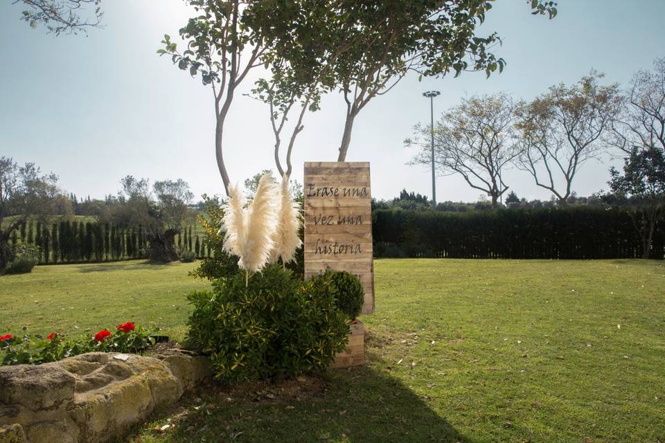 Detalles del jardín