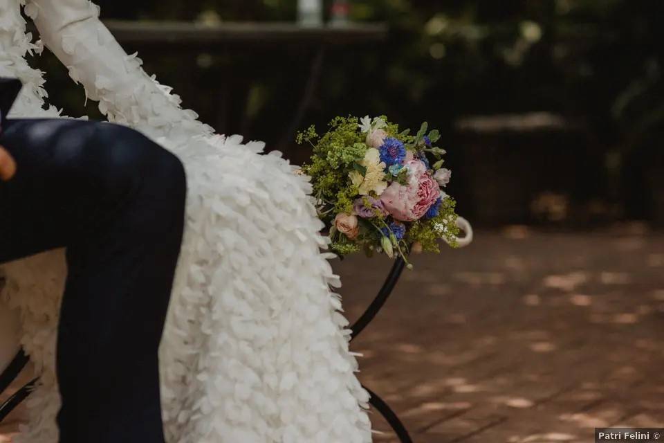 Novios en ceremonia