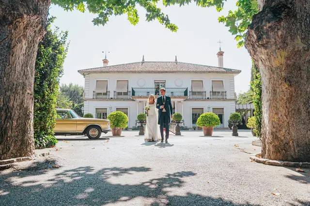 Novios en ceremonia