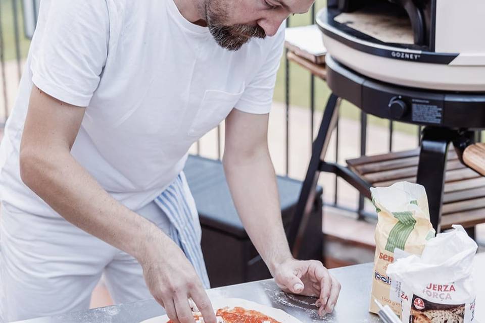 Preparando una Margherita 🇮🇹