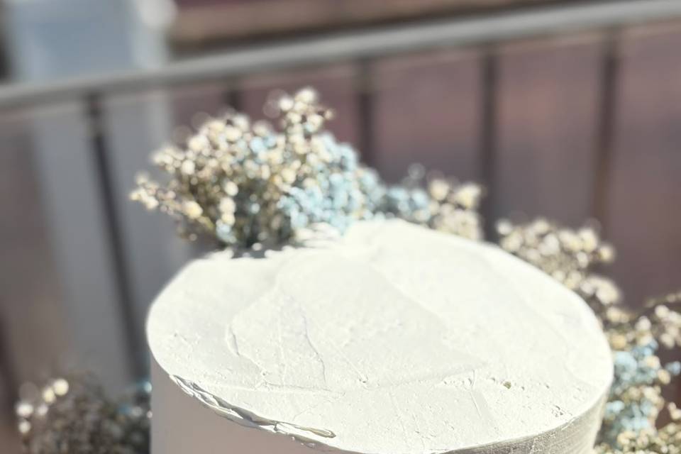 Tarta de boda.. fina elegante!