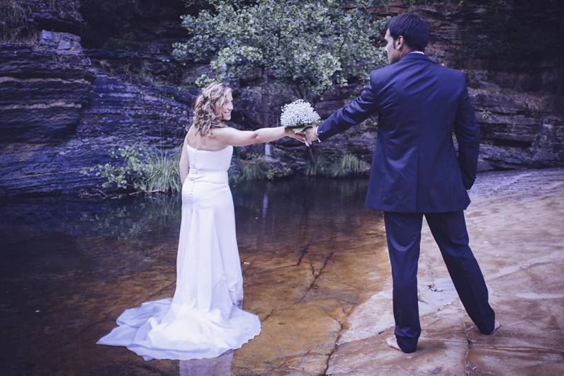 Postboda en la naturaleza VIII