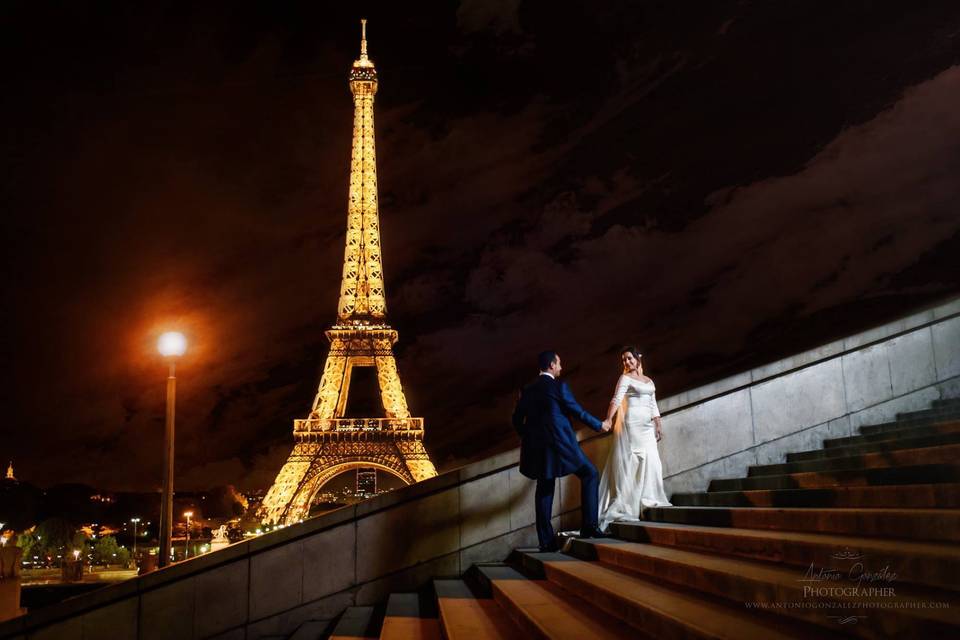 Postboda en París