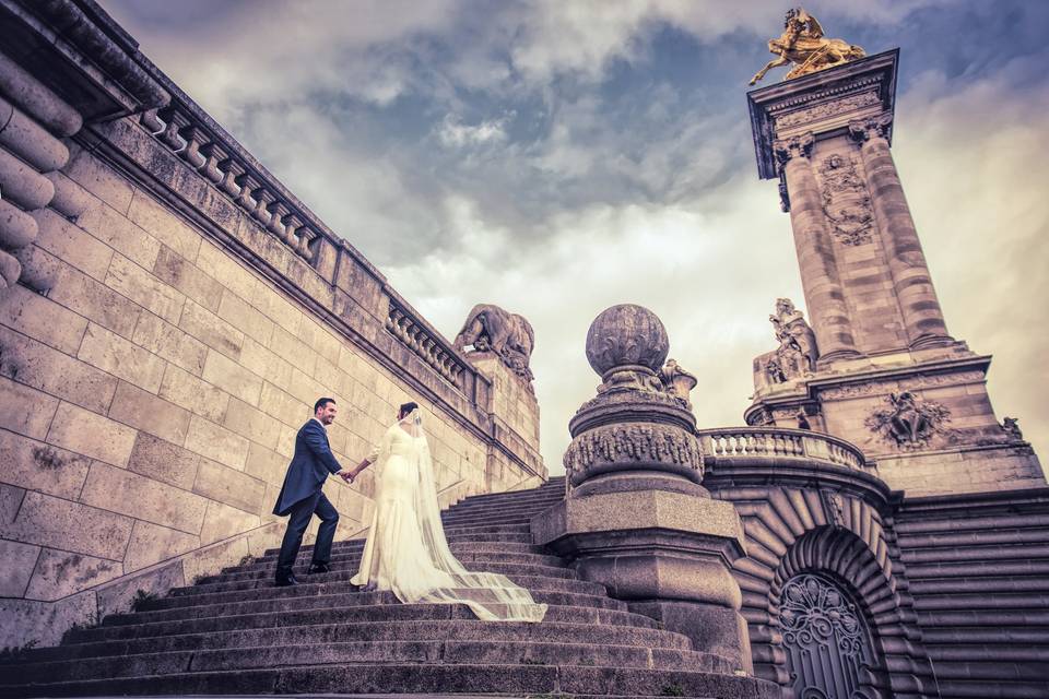 Postboda en París