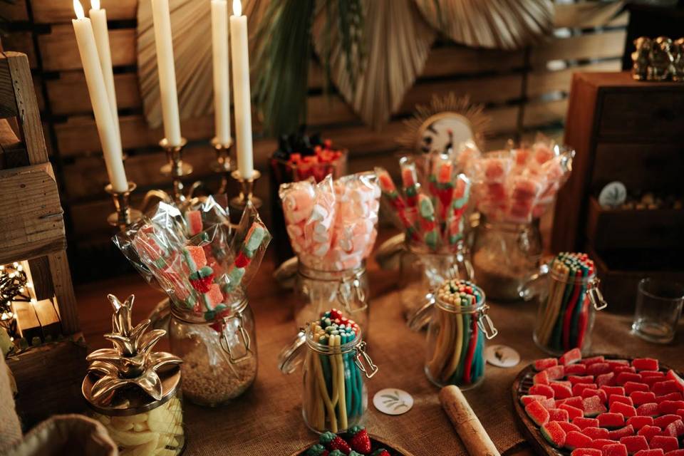 Detalles Candy Bar