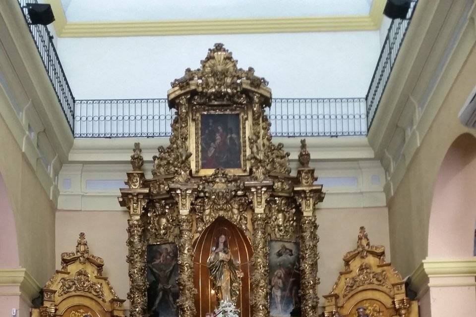 Altar la Inmaculada