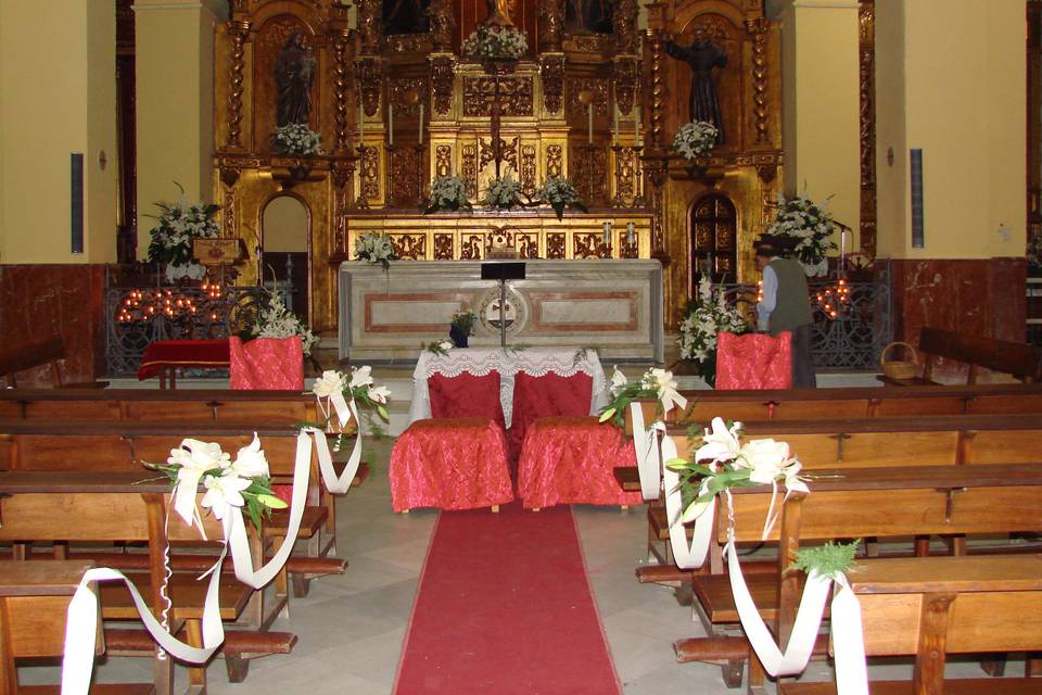 Altar la Inmaculada