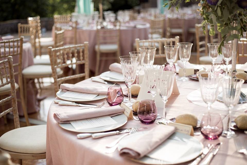 Boda en casa privada