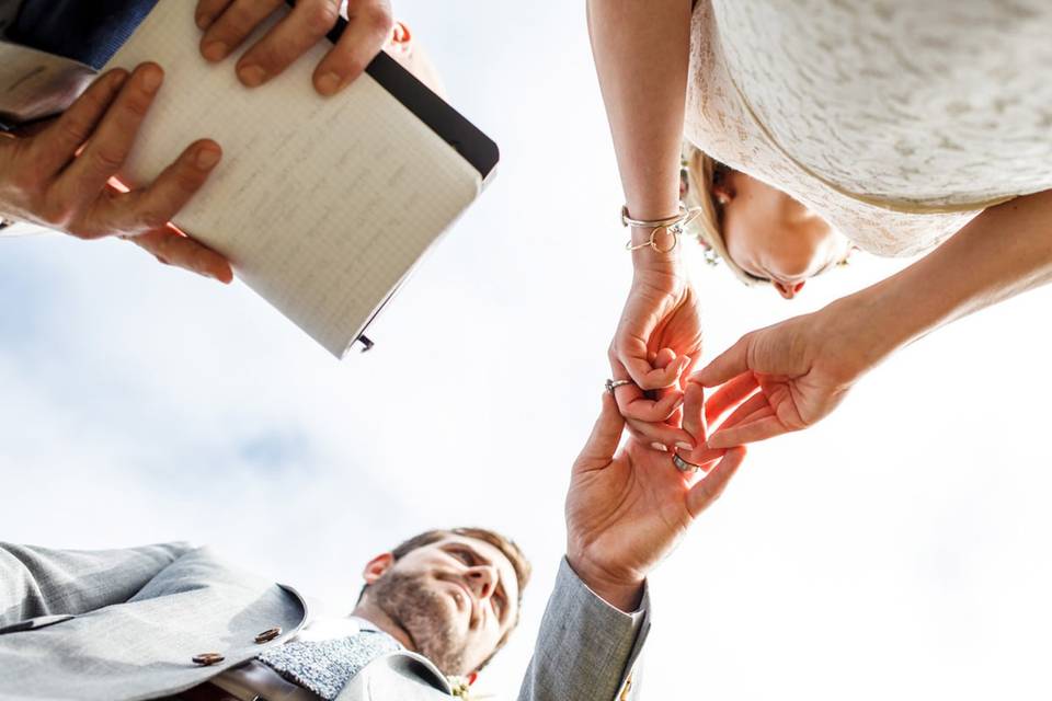 Ceremonia y anillos