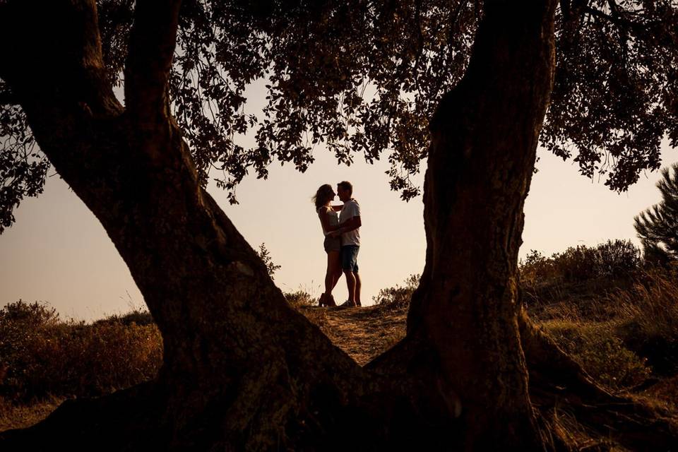 Preboda en la naturaleza