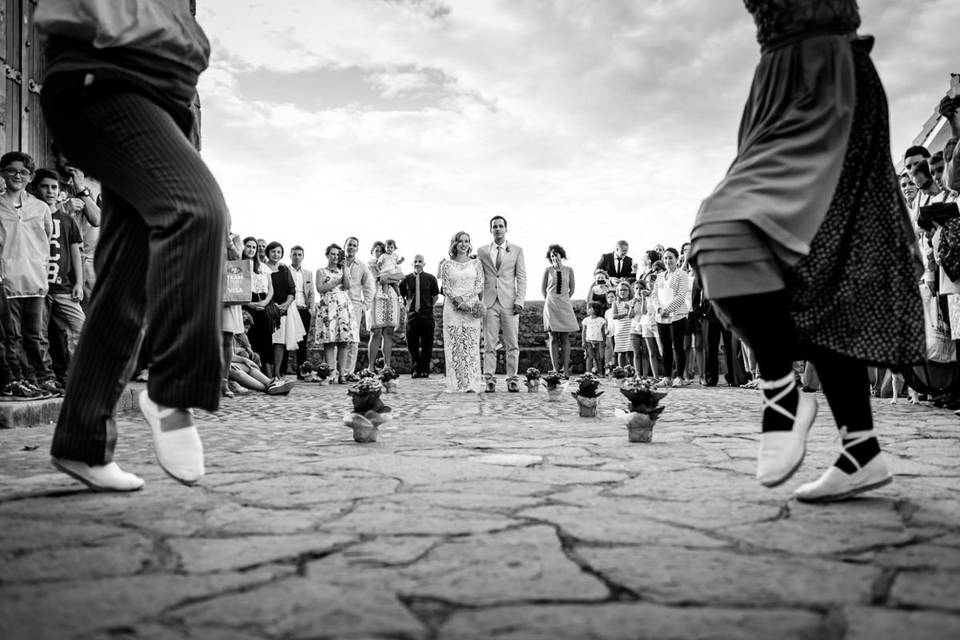 Ceremonia en Gaztelugatxe