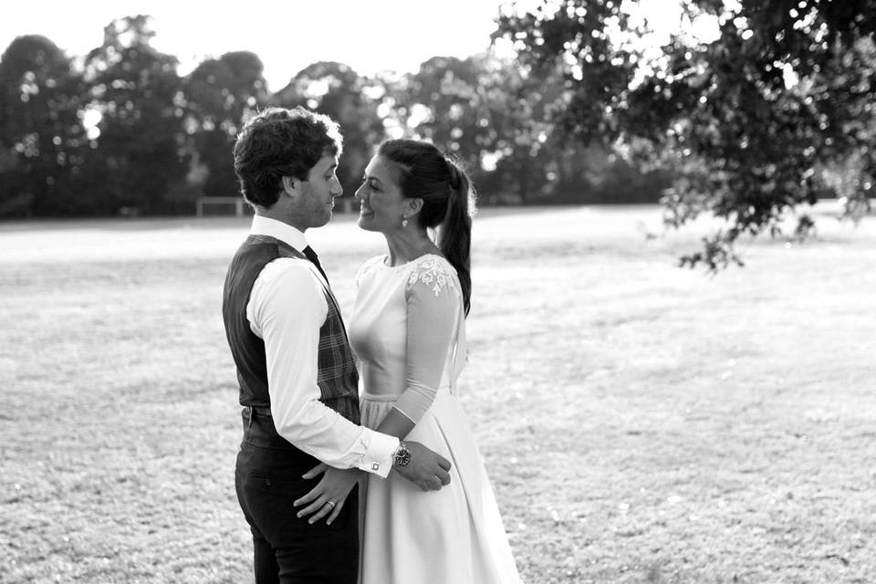 Ane y Mikel en postboda