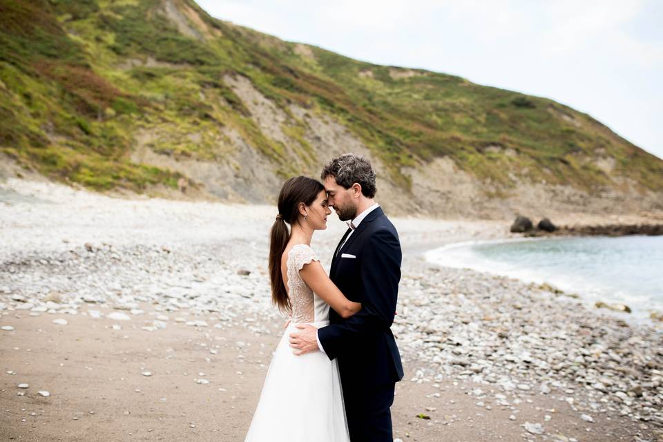 Boda en la costa de Bizkaia