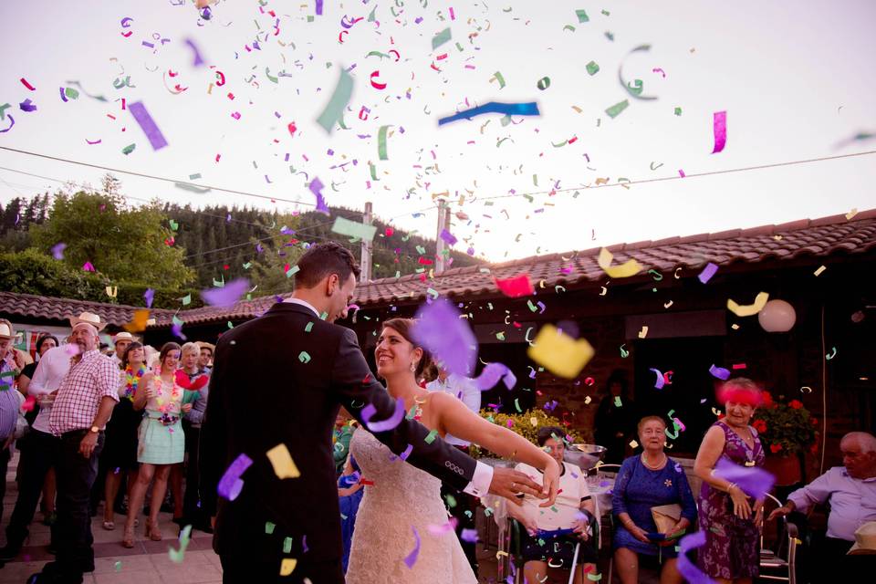 Boda en la costa de Bizkaia