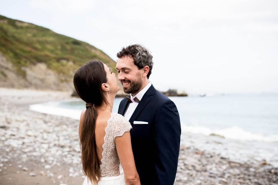 Boda en la costa de Bizkaia