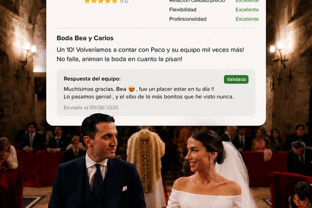 Opinión de los Novios. 😍