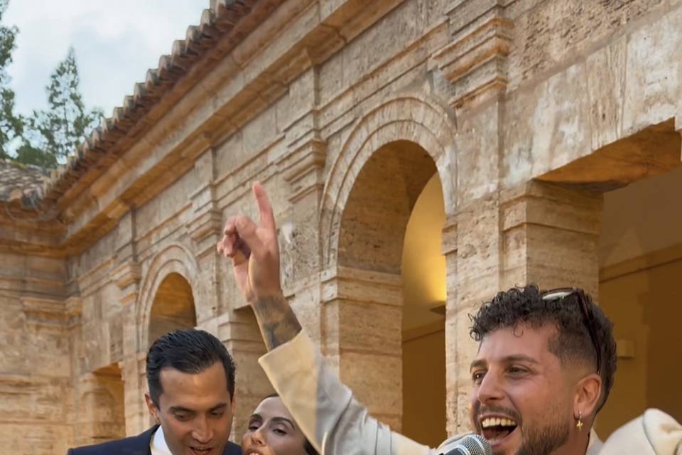Boda de Bea en cartuja .