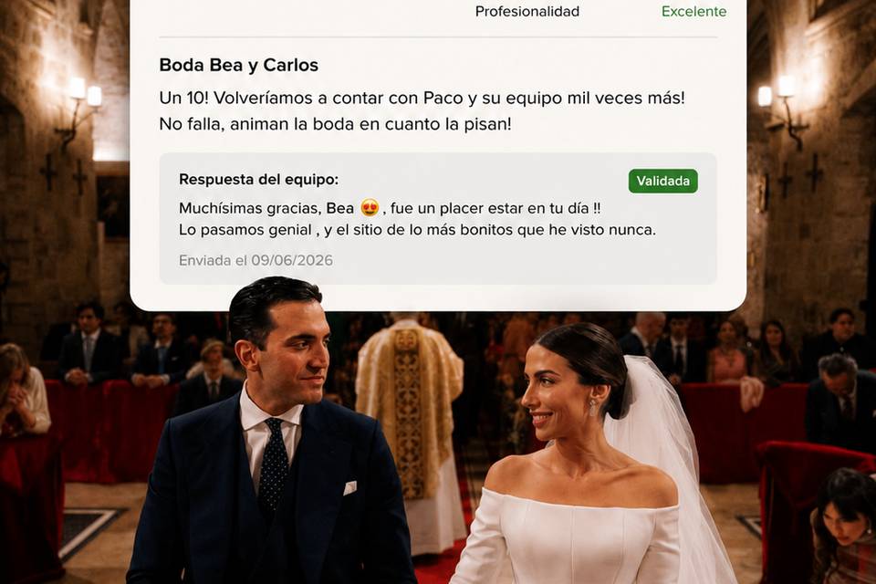 Opinión de los Novios. 😍