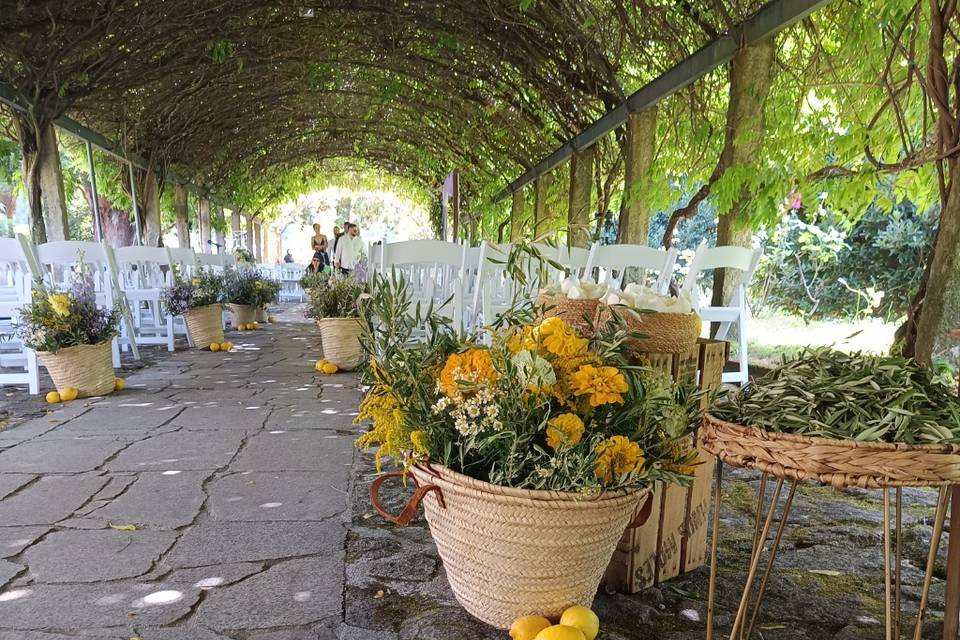 Ceremonia con limones
