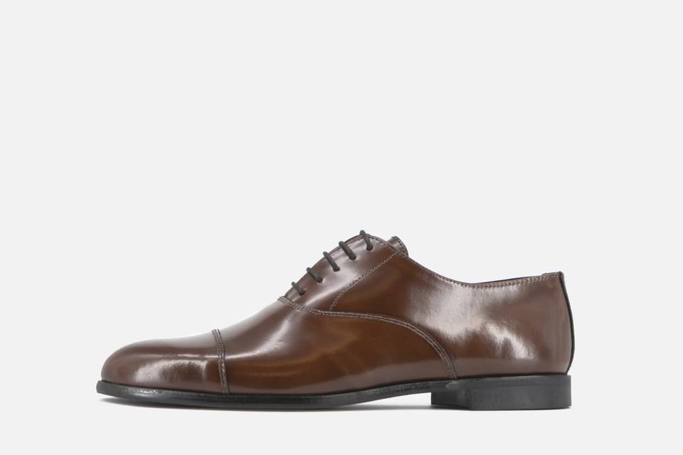 Zapato Oxford marrón oscuro